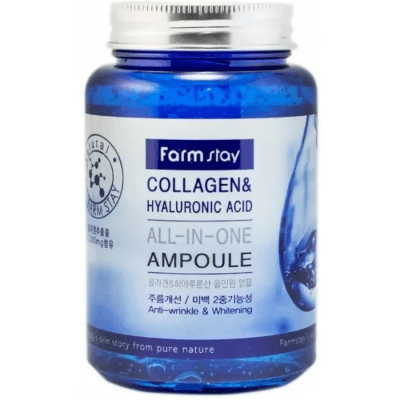 Farmstay All-In-One Collagen & Hyaluronic Acid Ampoule