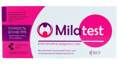 Тест на беременность Milatest