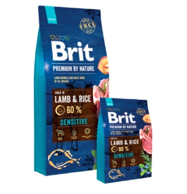 Brit Premium Sensitive с чувствительным пищеварением