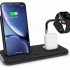 ZENS Aluminium Dual Wireless Charger + Dock + Watch 10W