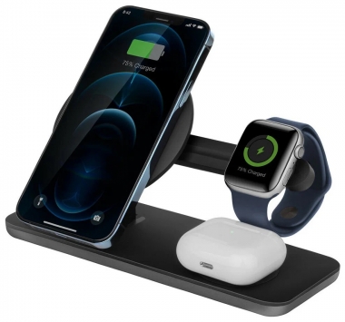 EnergEA MagDisc Trio 3-in-1 wireless charger 3.3/5/7.5W