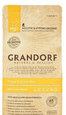 Grandorf 4 Meat & Brown Rice Sterilised