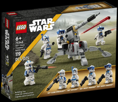 LEGO Star Wars 75345 Боевой набор 501st Clone Troopers