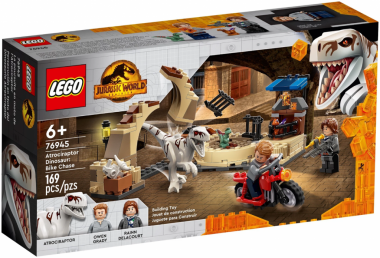 LEGO Jurassic World 76945 Атроцираптор: погоня на мотоцикле